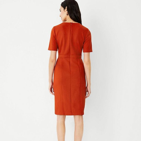 NWT Ann Taylor Short Sleeve Sheath Dress - Picture 2 of 3